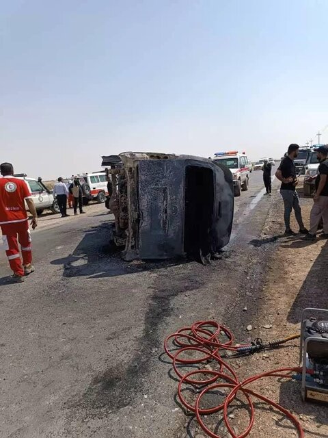 ۷ زائر ایرانی در سانحه رانندگی در عراق جان باختند