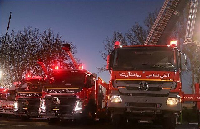 رونمایی از نسل جدید خودروهای آتش‌نشانی تهران/ خرید تجهیزات جدید