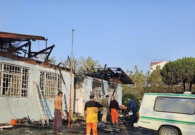 ۳۲ کشته و ۱۷ مصدوم در آتش‌سوزی یک کمپ ترک اعتیاد در شمال کشور