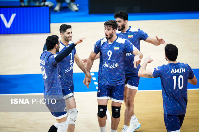 برد شگفتی‌ساز والیبال ایران مقابل آمریکا