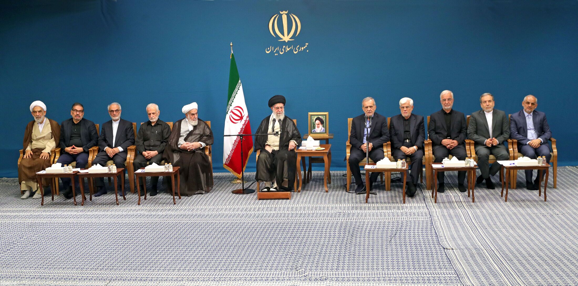 دیدار اعضای دولت چهاردهم با رهبر انقلاب