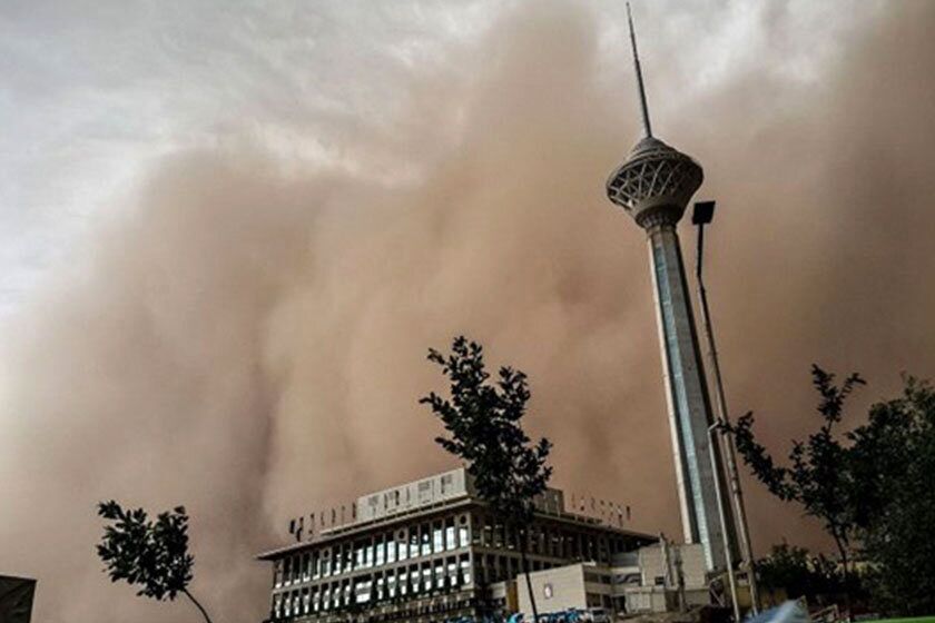 هشدار به تهرانی ها؛ طوفان و گرما در راه است