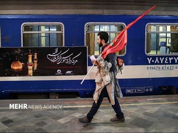 بلیت‌ قطارهای اربعین این هفته پیش‌فروش می شود