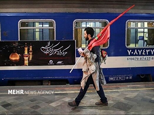 بلیت‌ قطارهای اربعین این هفته پیش‌فروش می شود