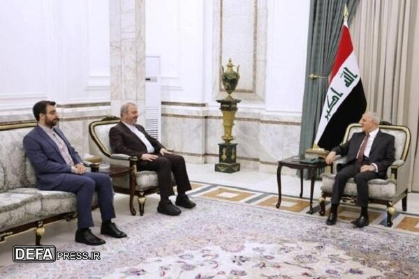 رایزنی رئیس‌جمهور عراق و سفیر ایران درباره تقویت روابط