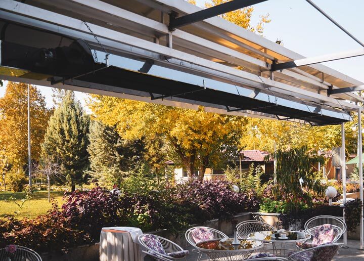 انواع بخاری تابشی فضای باز و مصرف گاز آنها انواع بخاری تابشی فضای باز و مصرف گاز آنها