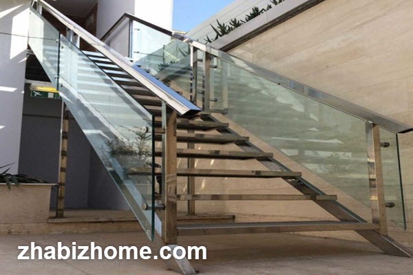 زیبایی مدرن با اجرای نرده شیشه ای در شهریار زیبایی مدرن با اجرای نرده شیشه ای در شهریار