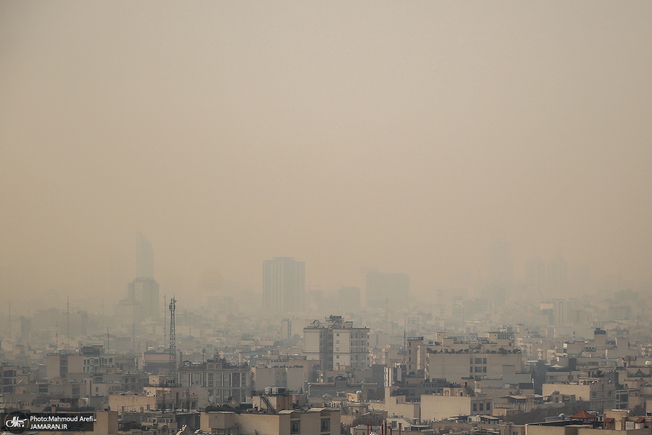 هوای تهران در وضعیت قرمز