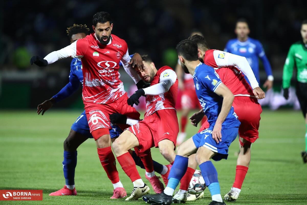 تساوی پرسپولیس و استقلال در داربی ۱۰۶ تساوی پرسپولیس و استقلال در داربی ۱۰۶