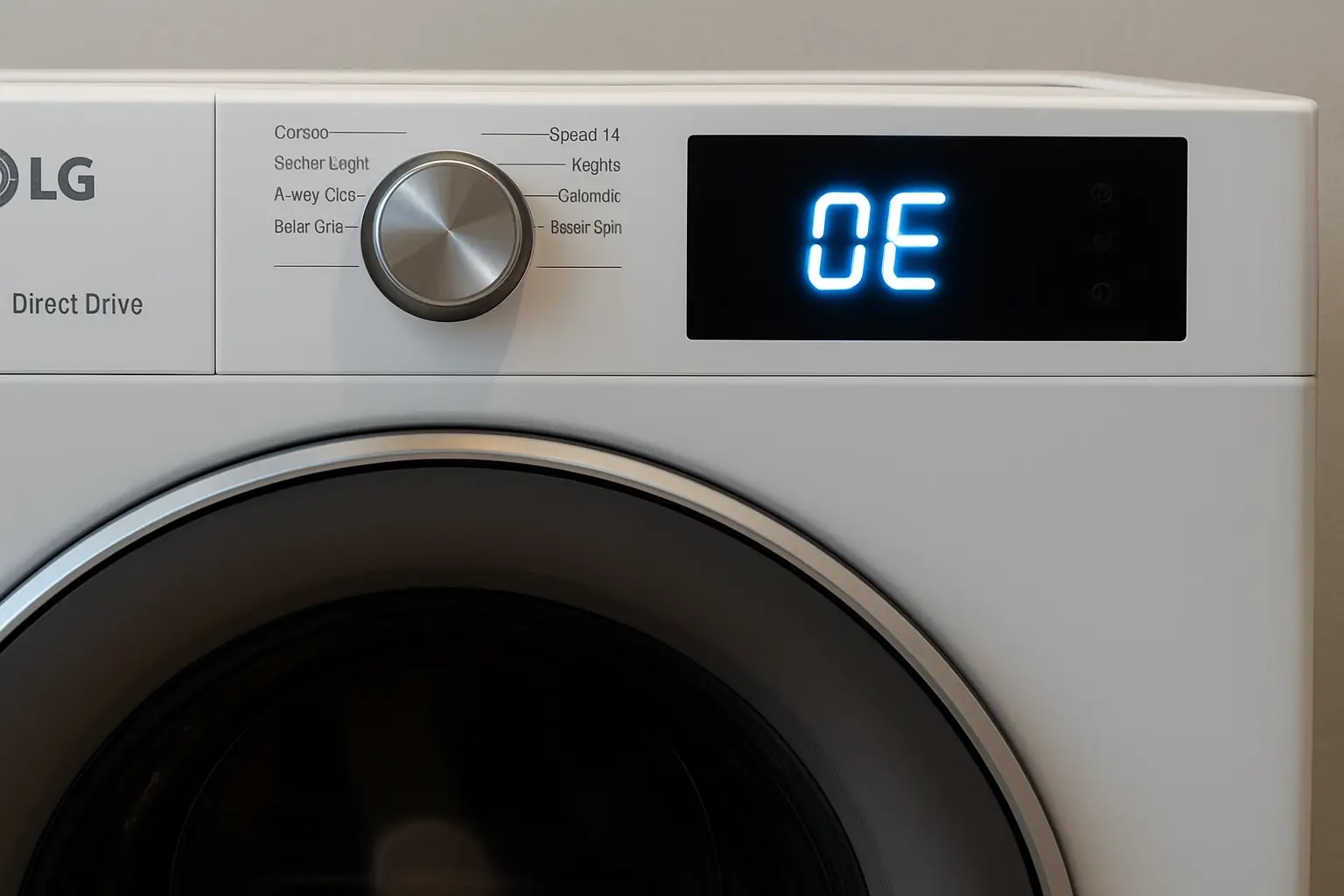 راهنمای رفع ارور LE، ارور DE و ارور OE لباسشویی ال جی راهنمای رفع ارور LE، ارور DE و ارور OE لباسشویی ال جی