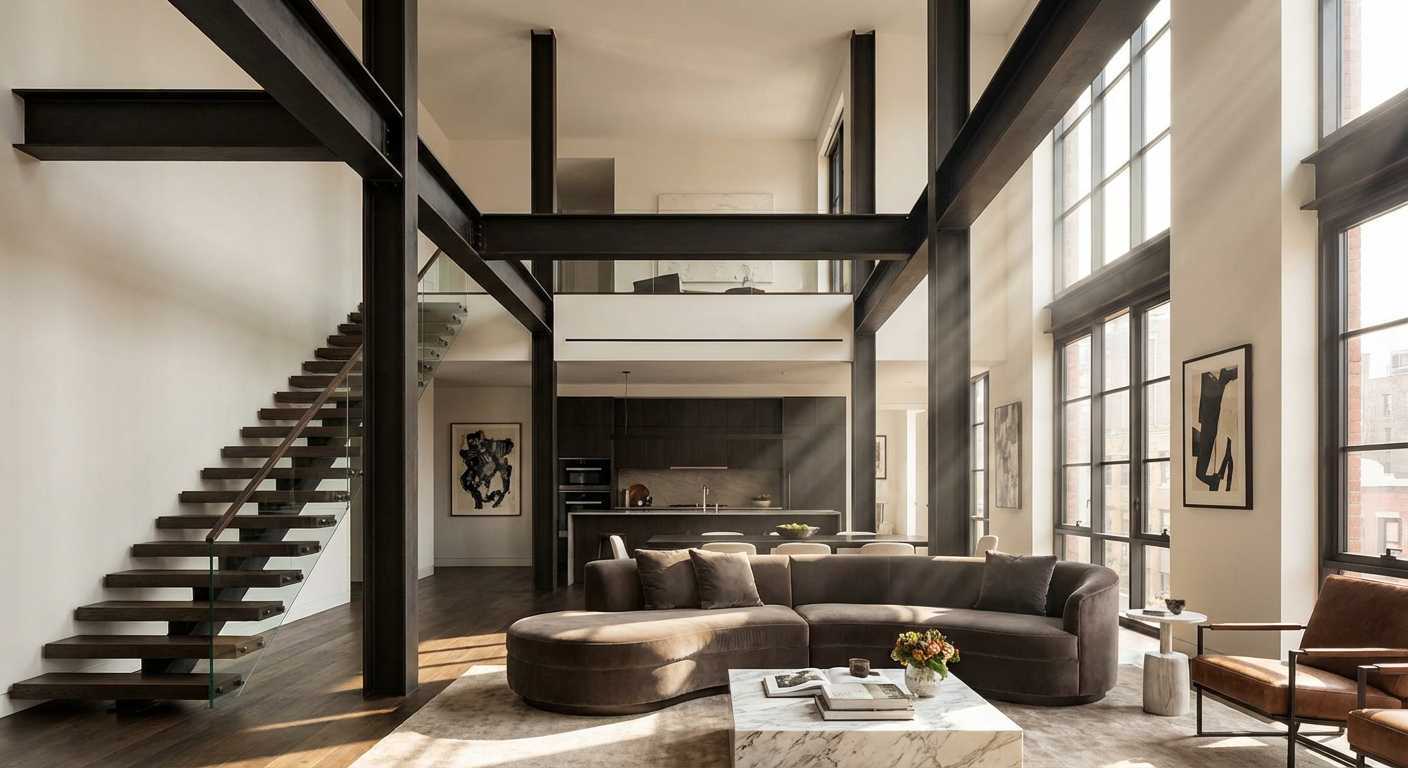 ترند جدید: نمایش سازه فلزی در داخل و بافت دکوراسیون خانه ترند جدید: نمایش سازه فلزی در داخل و بافت دکوراسیون خانه